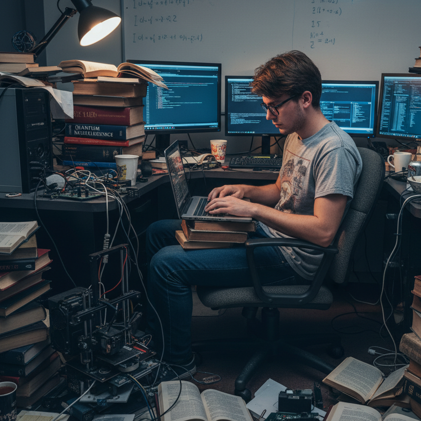 The Blueprint Before the Blueprint Science fiction is not prediction.
It is rehearsal.
Long before engineers draft schematics, long before l